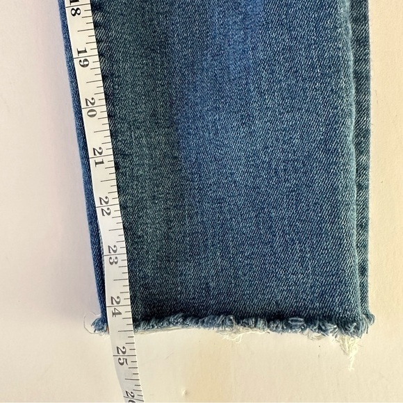 Hudson Blair High Rise Super Skinny Crop Ankle Jeans Size 31 - Picture 13 of 15